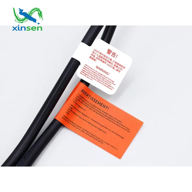 Antislip netsnoerlabel