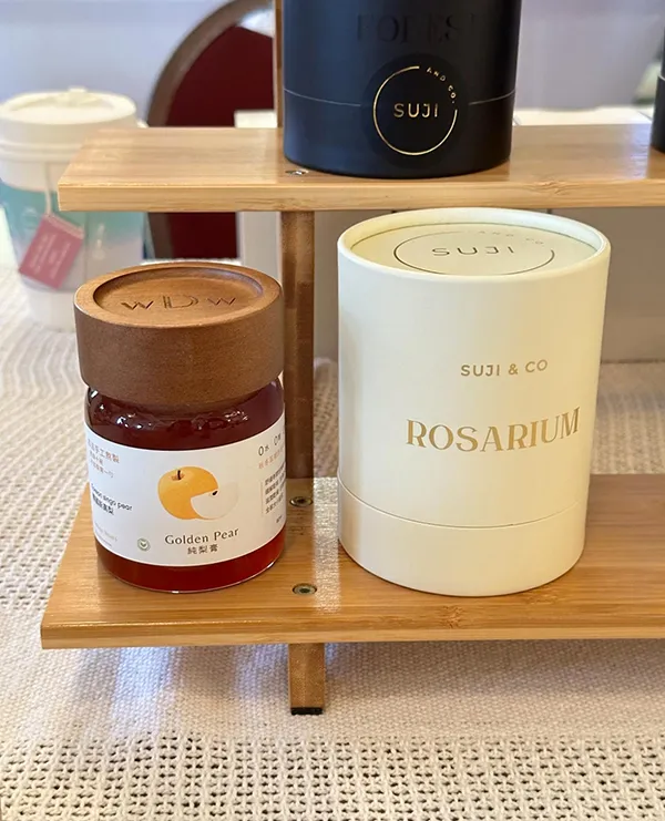 Transparent Jam Jar Paper Labels