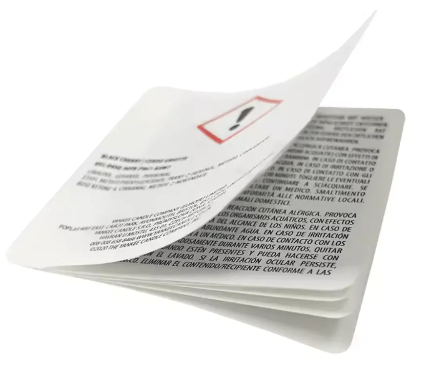 Small Multi Layer Labels