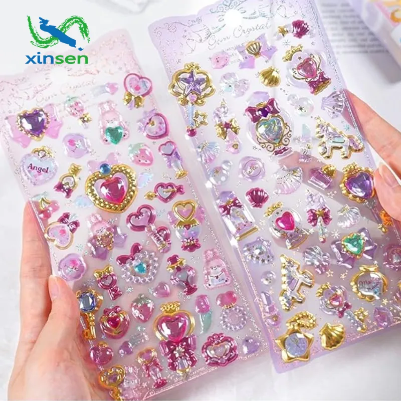 Kristallen labels voor telefoonhoesjes