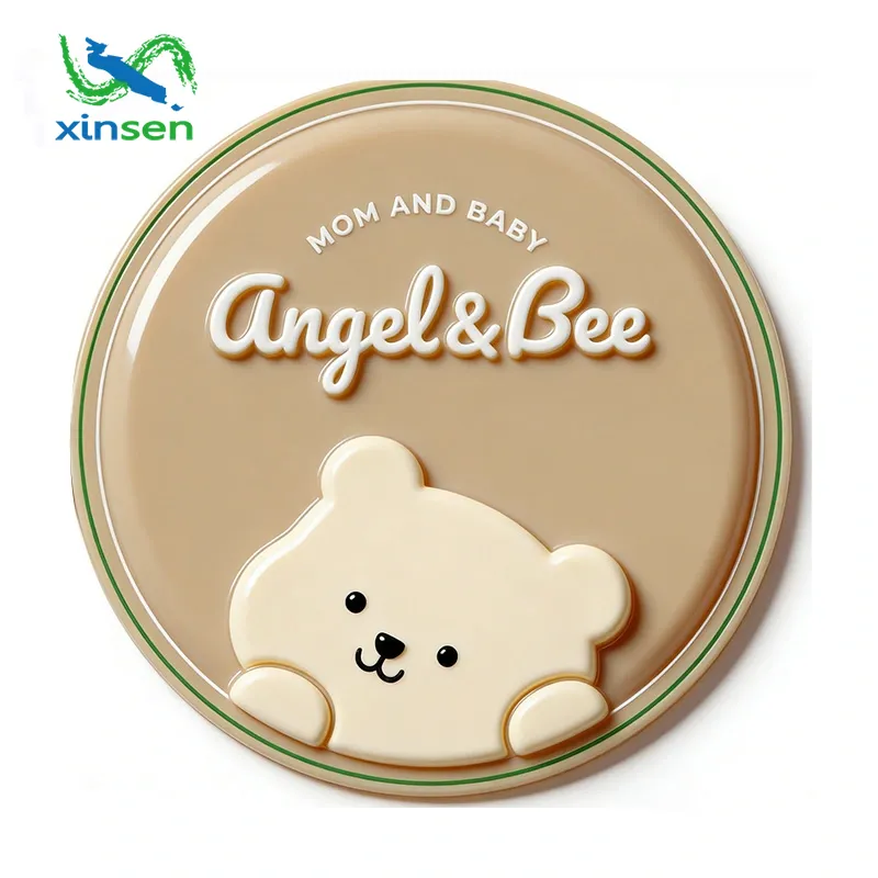 Plastic speelgoedlabel