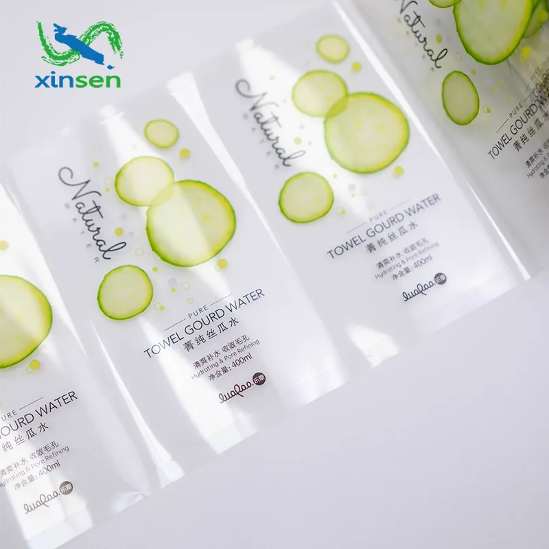 Shampoofles waterdicht etiket