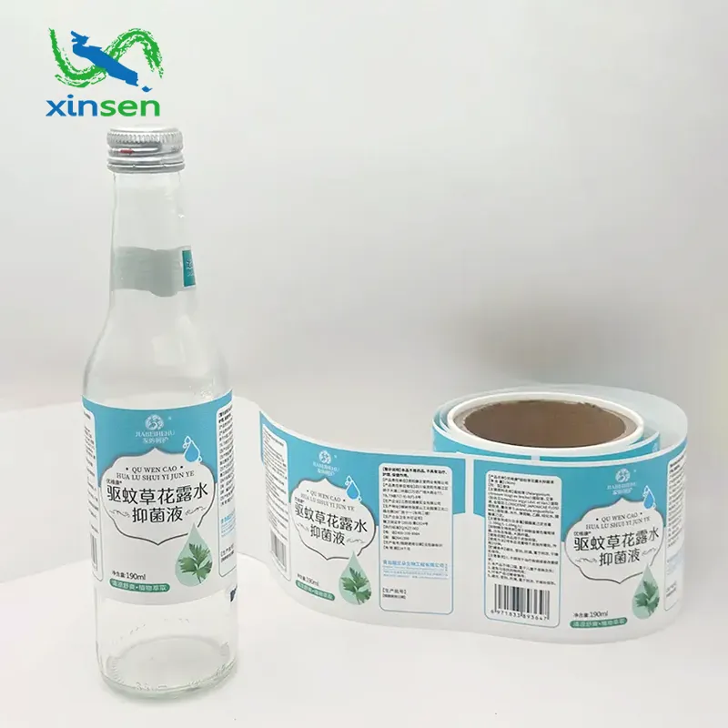 Huidverzorgingsproduct waterdicht label